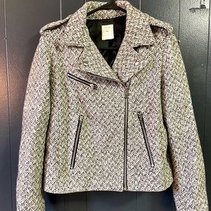 Gap women’s Moto tweed jacket